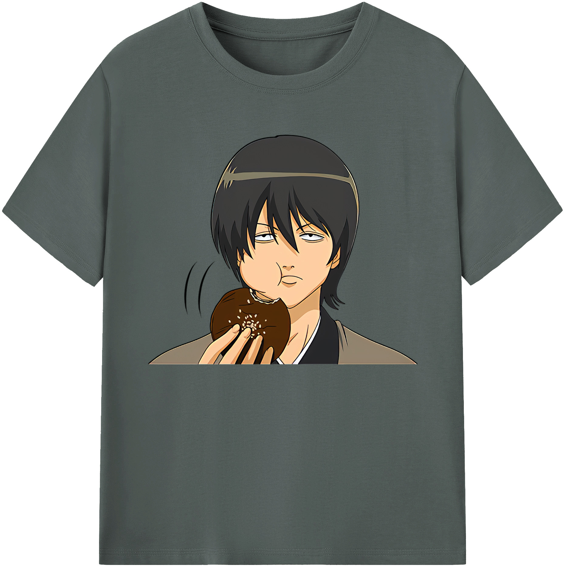 （画像用） ぎんたま 坂田銀時（さかたぎんとき） 神楽 志村新八（しむら しんぱち） GINTAMA Sakata Gintoki Kagura Shimura Shinpachi 綿100％ メンズ半袖Tシャツ｜肌触りやわらか＆通気性
